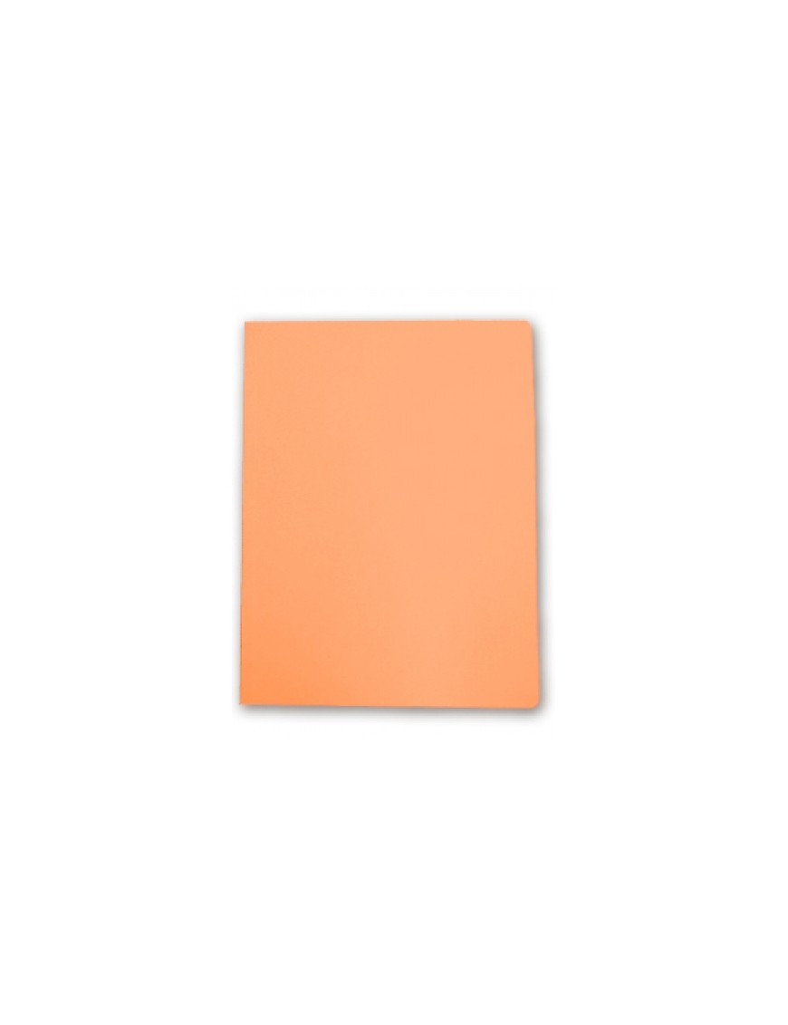 SUBCARPETA FOLIO NARANJA PASTEL DE 185 GRAMOS