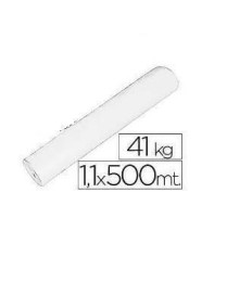 BOBINA KRAFT 1.10 X 500 METROS BLANCO