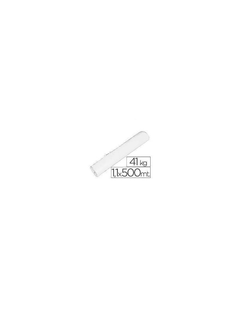 BOBINA KRAFT 1.10 X 500 METROS BLANCO