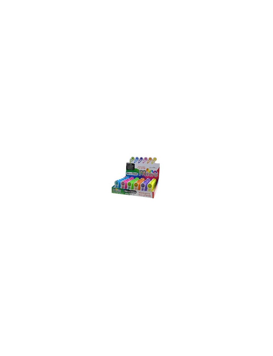 CORRECTOR MICRO CINTA 6X5MM FRAGA C/36