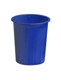 PAPELERA PLASTICO AZUL CAPACIDAD 14 LITROS FAIBO