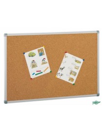TABLERO CORCHO 90X120 MARCO ALUMINIO 601-3 FAIBO