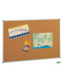TABLERO CORCHO 120X180 MARCO ALUMINIO REF 820-12