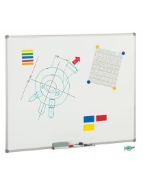 PIZARRA BLANCA MATE RETROPROYECCION 122X200 FAIBO