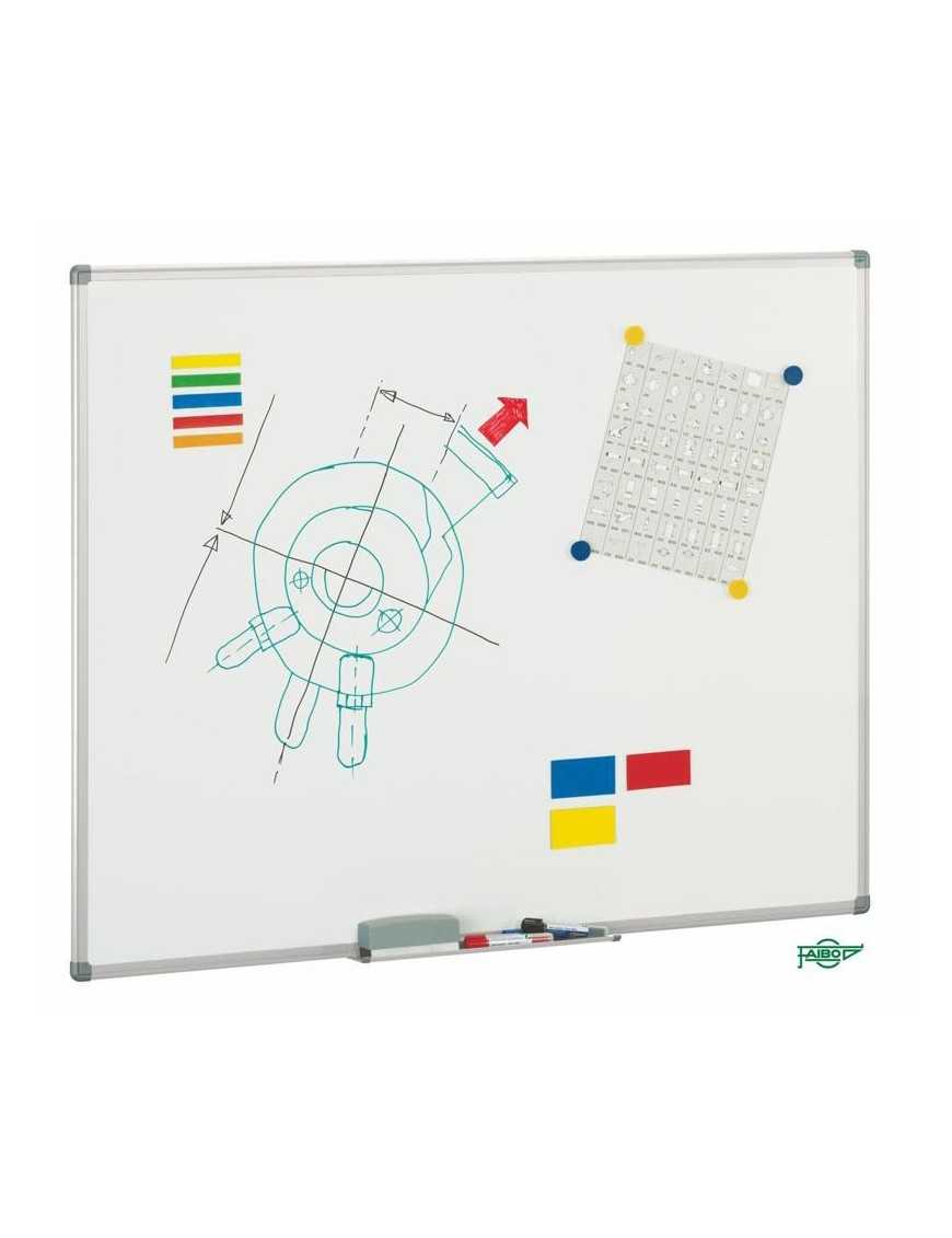 PIZARRA BLANCA MATE RETROPROYECCION 122X200 FAIBO