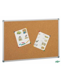 TABLERO CORCHO 60X90 MARCO ALUMINIO FAIBO 601-2