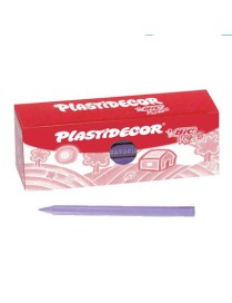 CAJA DE 25 PLASTIDECOR UNICOLOR VIOLETA