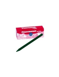 CAJA DE 25 PLASTIDECOR UNICOLOR VERDE OSCURO