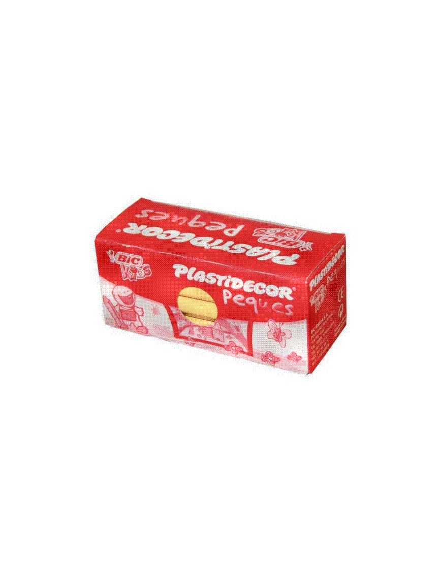 CAJA DE 12 BIC PLASTIDECOR PEQUES CARNE