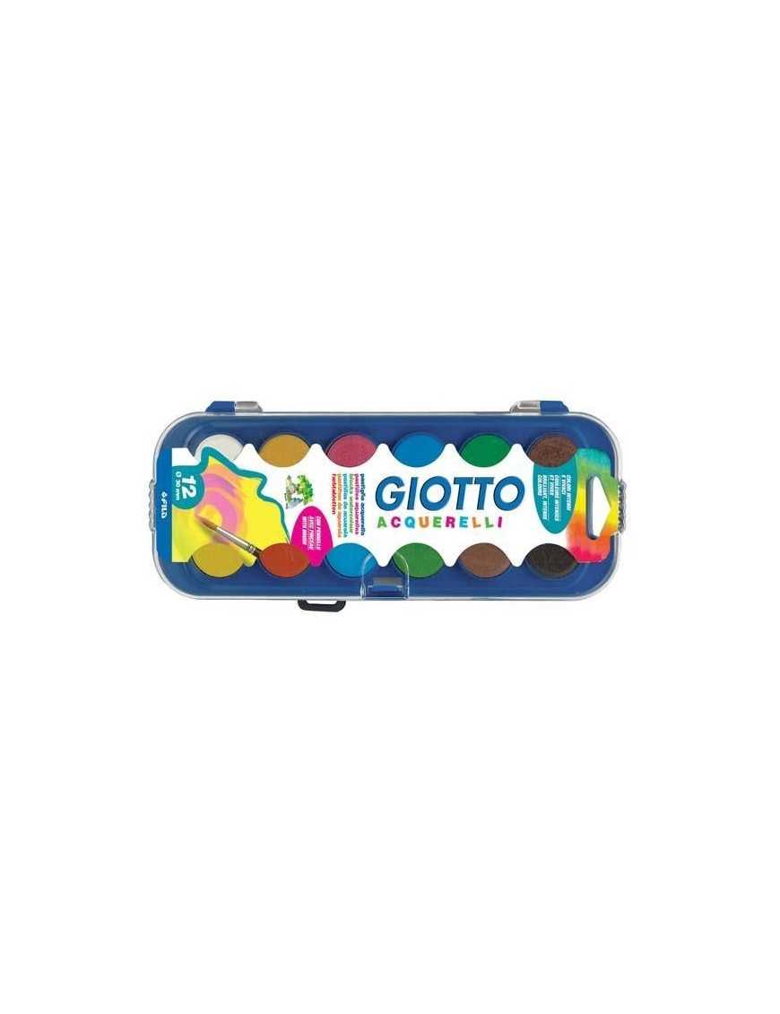 ACUARELA GIOTTO 12 COLORES SURTIDOS.