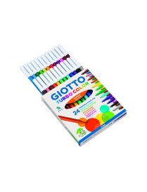 ROTULADOR TURBOCOLOR GIOTTO CAJA 24 UND.