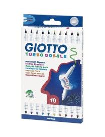 ROTULADOR TURBO DOBBLE CAJA 10 UND.GIOTTO