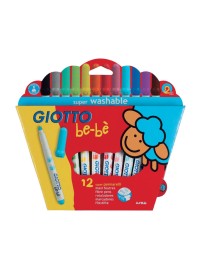 GIOTTO BEBE CAJA 12 SUPER ROTULADORES.