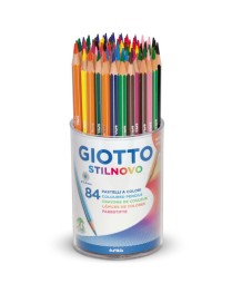 GIOTTO STILNOVO BOTE DE 84 PINTURAS EXAGONAL.