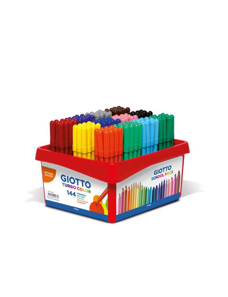 GIOTTO ROTULADOR TURBO COLOR 144 SCHOOLPACK 5238