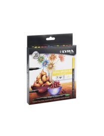 CAJA 24 ROTULADORES LYRA AQUA BRUSH DUO.