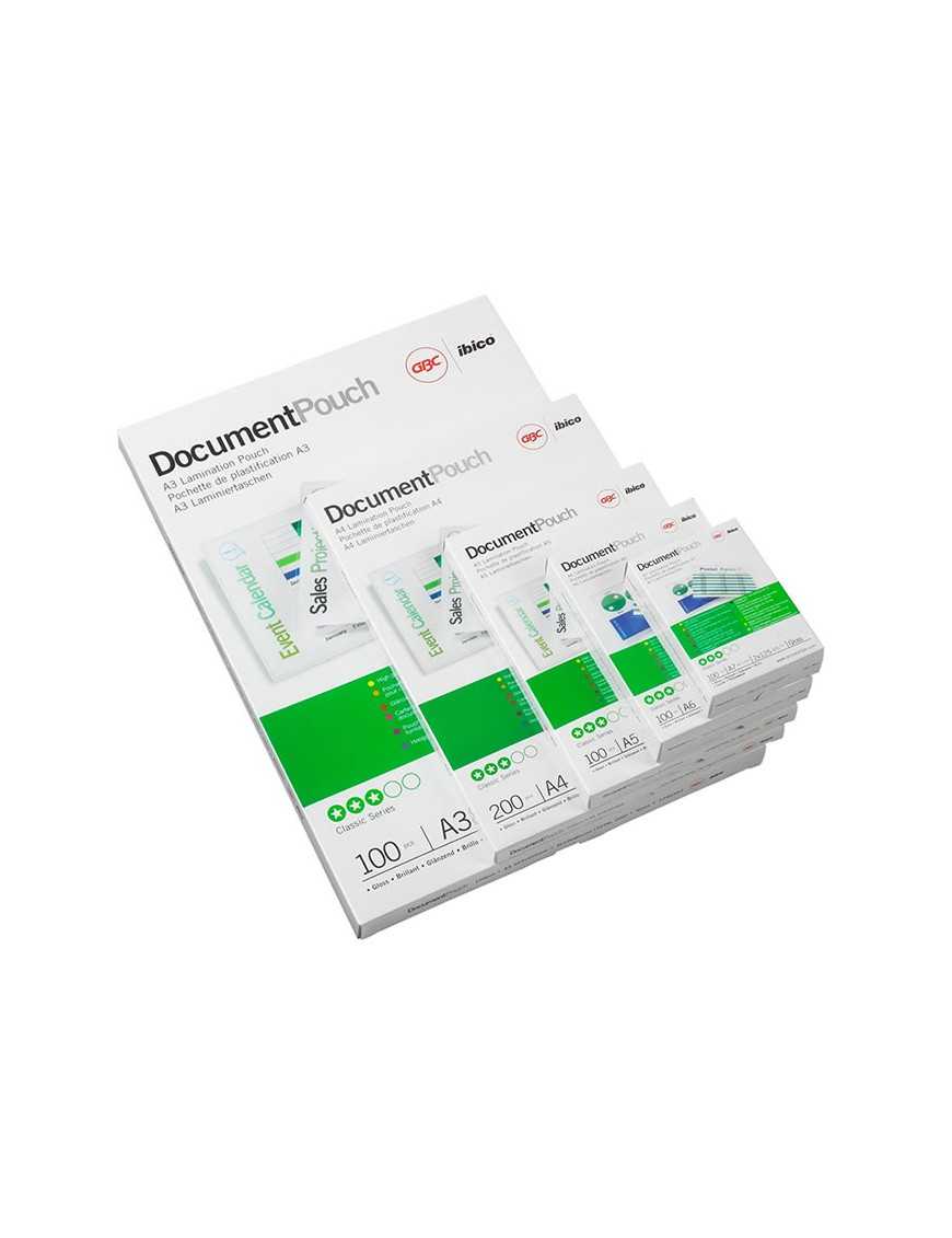 FUNDAS PLASTIFICAR A4 125 MICRAS IBICO