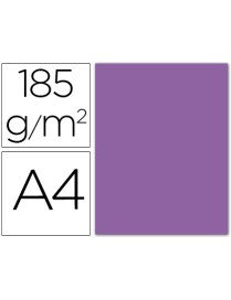 CARTULINA A4 VIOLETA Nº 18 IRIS 185GR.