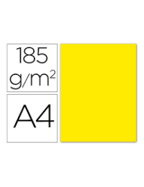 CARTULINA A4 GUALDA Nº05 IRIS 185 GRAMOS P/50UDS
