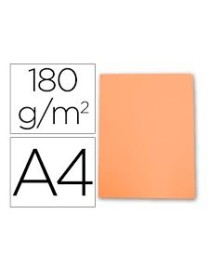 CARTULINA A4 NARANJA IRIS 185GR.