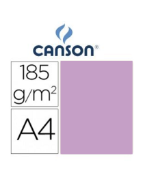 CARTULINA A4 LILA Nº 17 IRIS 185GR.