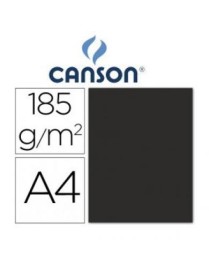 CARTULINA A4 NEGRA Nº 38 IRIS 185 GRAMOS P/50UDS