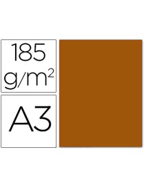 CARTULINA A3 MARRON CHOCOLATE IRIS Nº34 185GR.