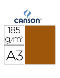 CARTULINA A3 CUERO IRIS 185GR.