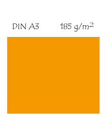 CARTULINA A3 MANDARINA CANSON IRIS 185GR