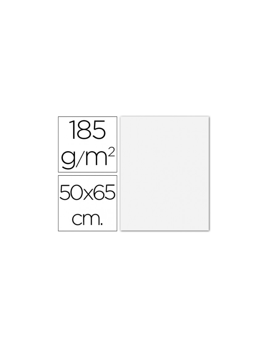 CARTULINA BLANCA Nº1 50X65 IRIS 185GR.