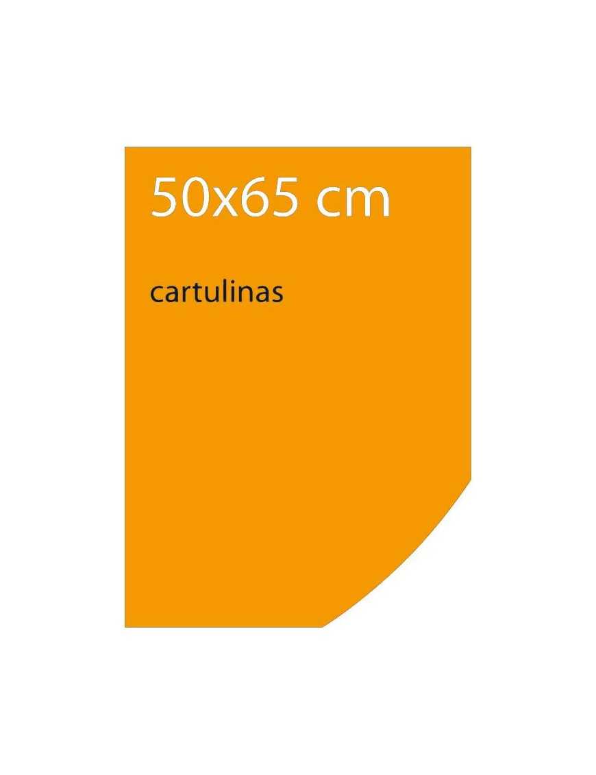 CARTULINA MANDARINA Nº 8 50X65 CANSON IRIS 185GR