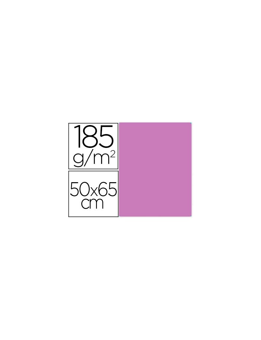CARTULINA MALVA 50X65 CANSON IRIS 185GR Nº86