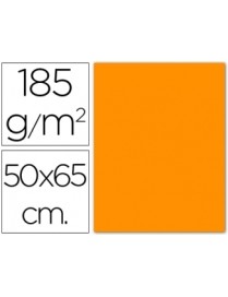 CARTULINA NARANJA Nº9 50X65 IRIS 185GR.