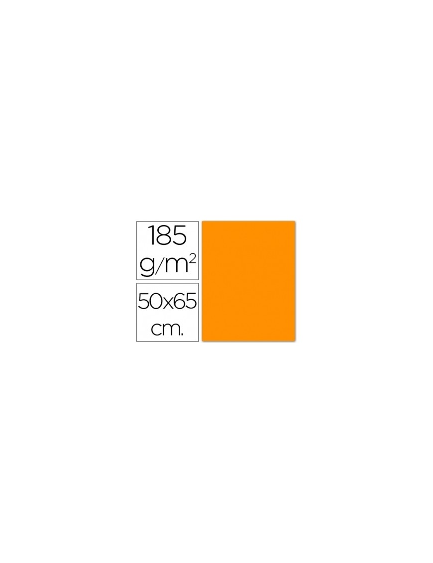 CARTULINA NARANJA Nº9 50X65 IRIS 185GR.