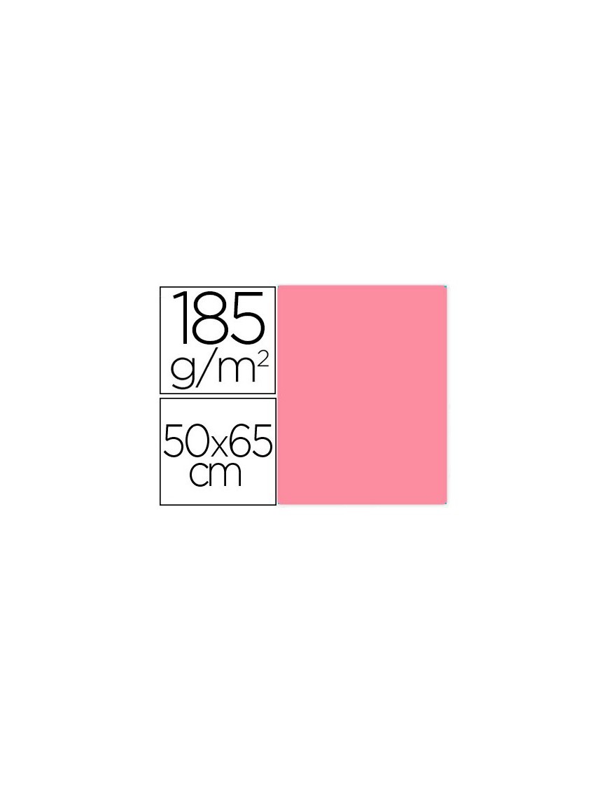 CARTULINA ROSA CHICLE Nº85 50X65 CANSON IRIS 185GR
