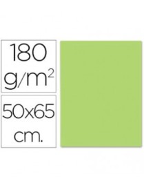 CARTULINA VERDE MENTA 50X65 IRIS 185GR Nº 87