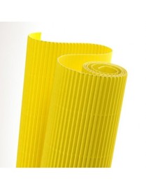 CARTON ONDULADO 50X70 AMARILLO CANSON