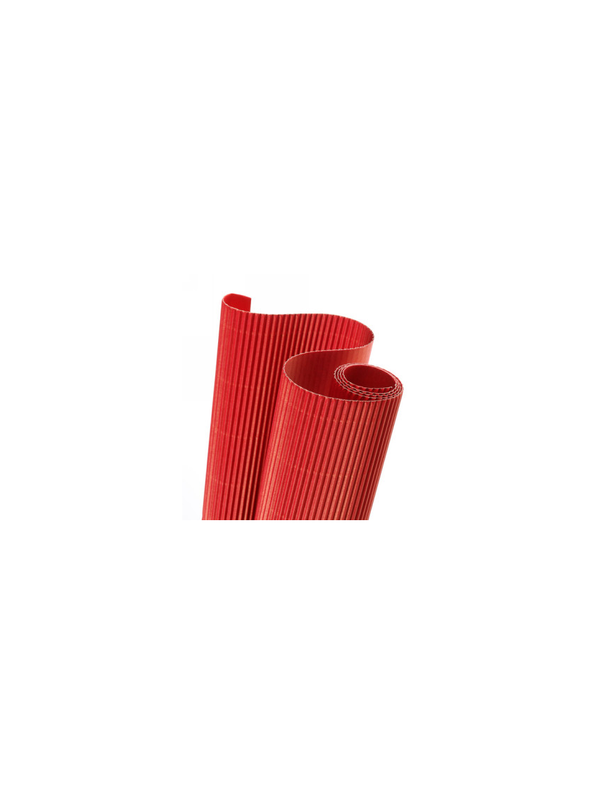 CARTON ONDULADO ROJO 50X700 CANSON