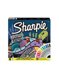 SHARPIE 20 ROTULADORES FINA Y ULTRAFINA TORTUGA
