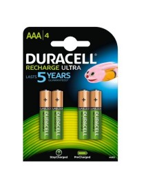 PILA AAA RECARGABLES DURACELL