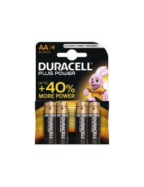 PILA AA LR6 DURACELL PLUS BLISTER 4 UDS