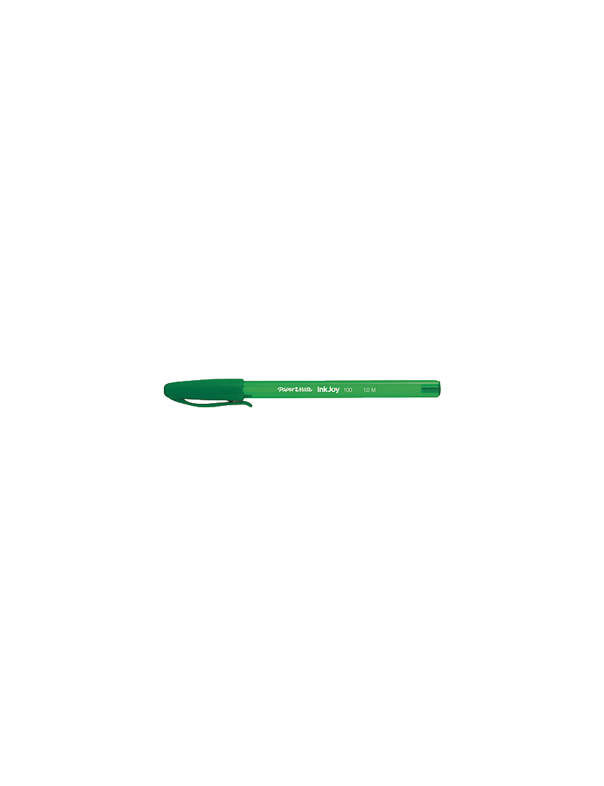 PAPERMATE BOLIGRAFO INKJOY 100 VERDE.