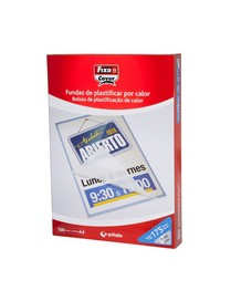 FUNDAS PLASTIFICAR FOLIO B.125 MICRAS FIX