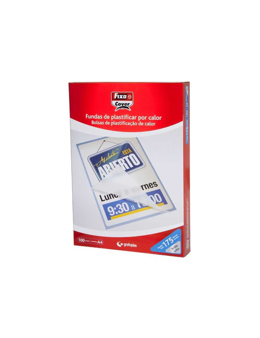 FUNDAS PLASTIFICAR A4 DE 175 MICRAS FIXO