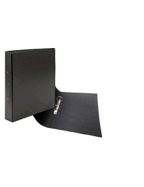 CARPETA 2 ANILLAS FOLIO APAISADO 25 MM. NEGRA