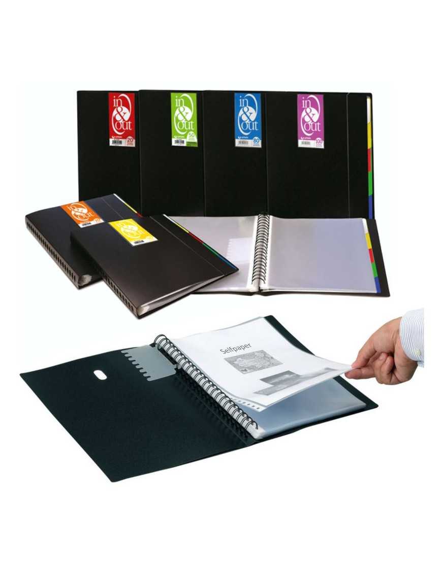 CARPETA DE 50 FUNDAS EXTRAIBLES IN&OUT GRAFOPLAS