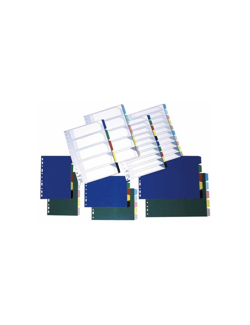 SEPARADOR 5 POSICIONES FOLIO PVC GRAFOPLAS 4027