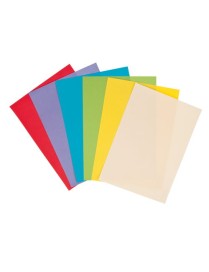 LAMINA ENCUADERNAR A4 GLASSPACK OPACA AMARILLA