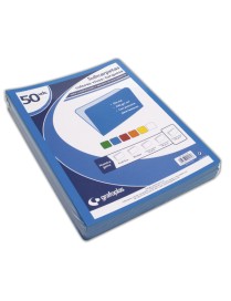 SUBCARPETA FOLIO AZUL VIVO GRAFOPLAS