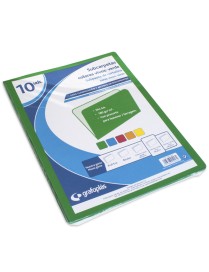 SUBCARPETA FOLIO VERDE FUERTE 240 GRAMOS GRAFOPLAS